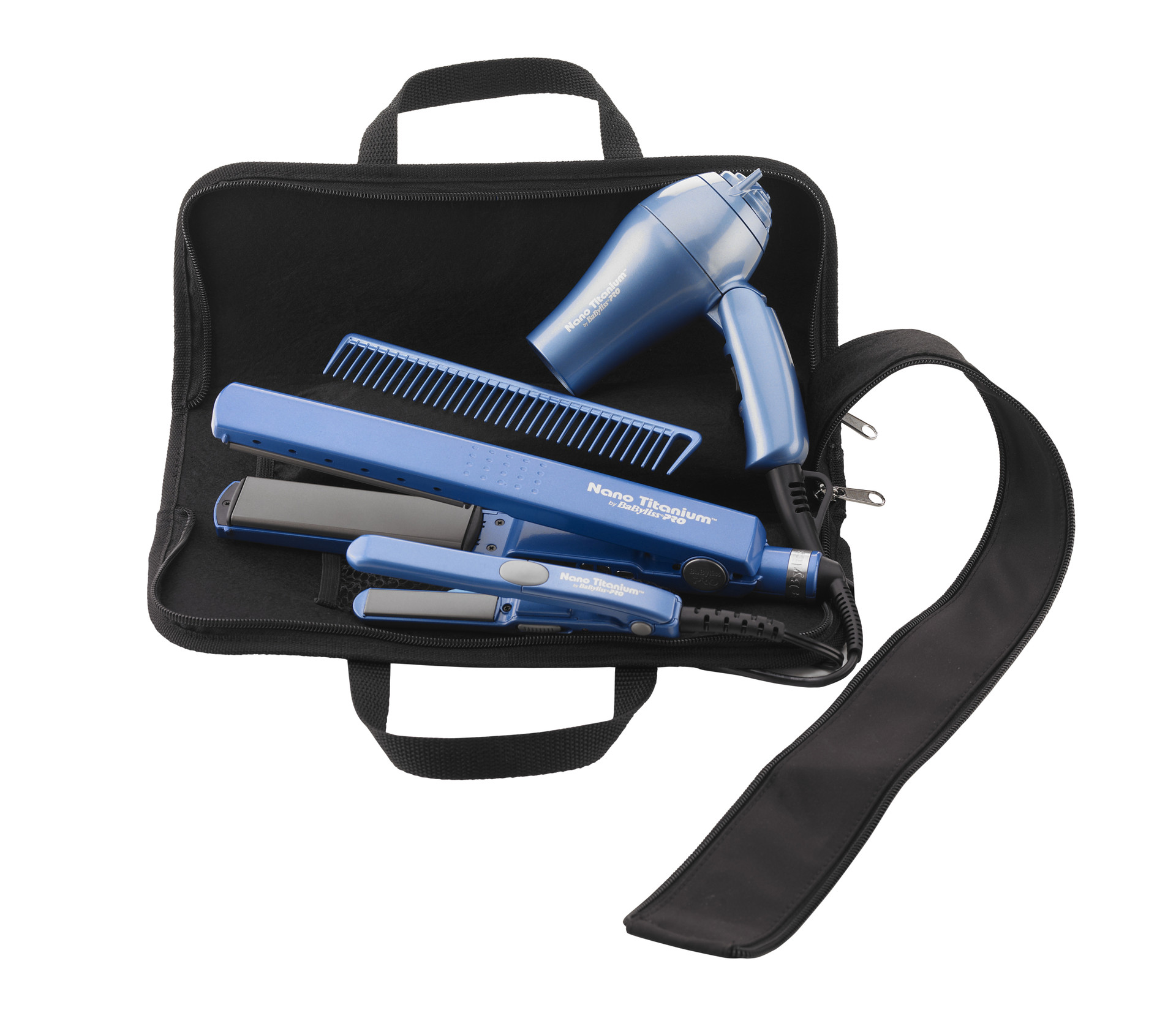 BABYLISS PRO NANO TITANIUM TOOLS BOX 5PCS