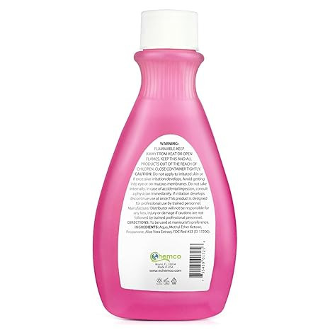 NAIL POLISH REMOVER FOR ARTIFICIAL & NATURAL NAILS 4 OZ.