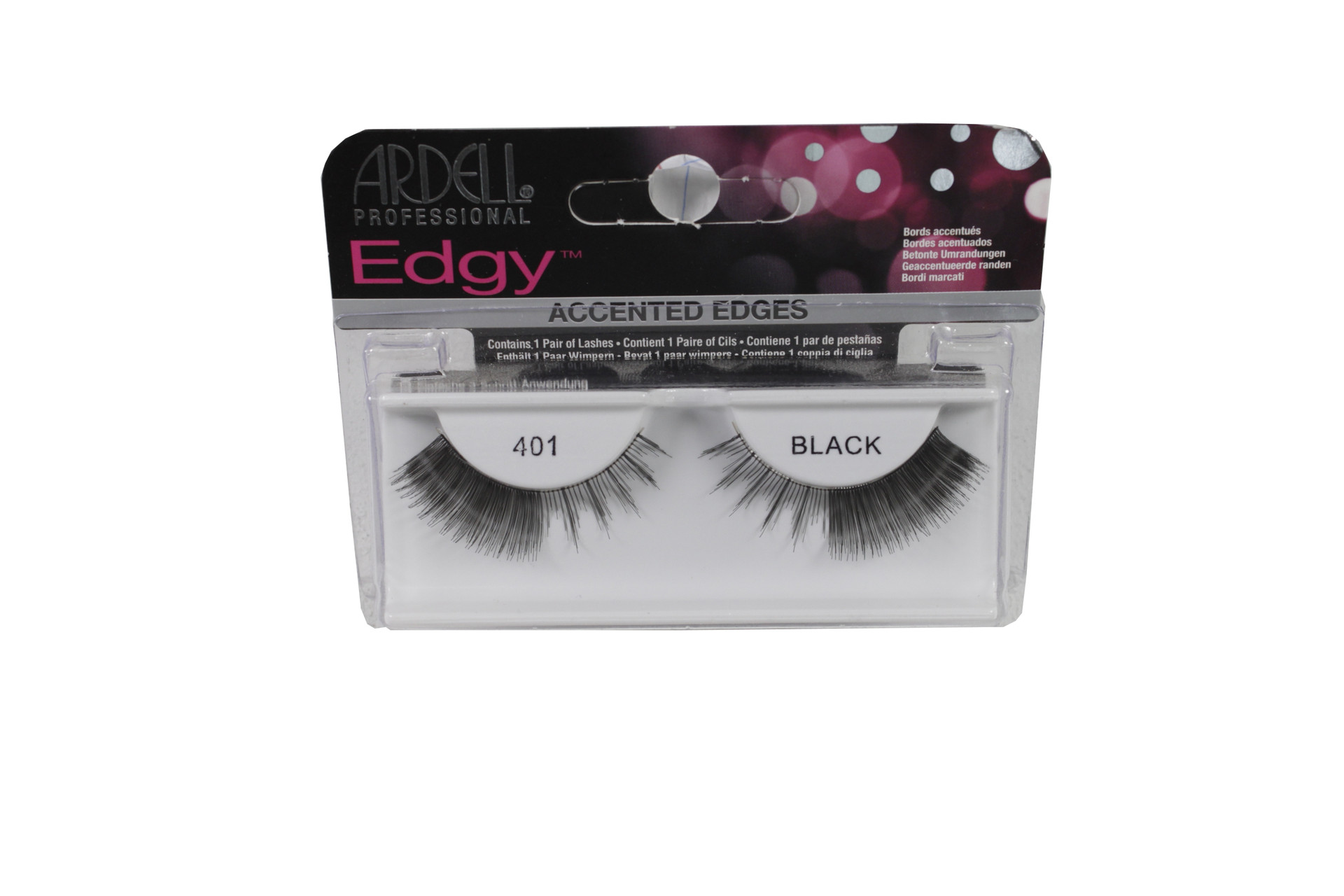ARDELL PROFESSIONAL EDGY ACCENTED EDGES BLACK # 401 #61466