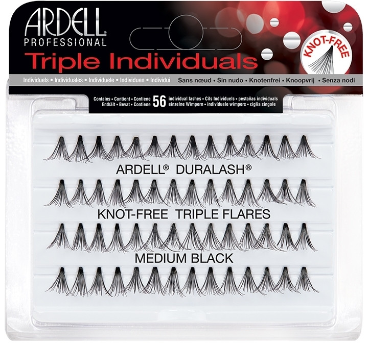 ARDELL PESTAÑA TRIPLE INDIVIDUALS LONG #66496 BLACK