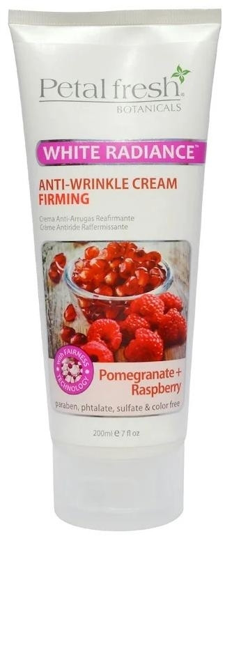 PETAL FRESH WHITE RADIANCE POMEGRANATE + RASPBERRY ANTI-WRINKLE CREAM 7 OZ