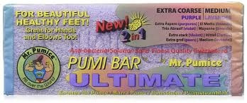 MR PUMICE ULTIMATE PIEDRA POMEX 2 EN 1 (MEDIUM/COARSE) LAVANDA / VIOLETA 1 PIEZA