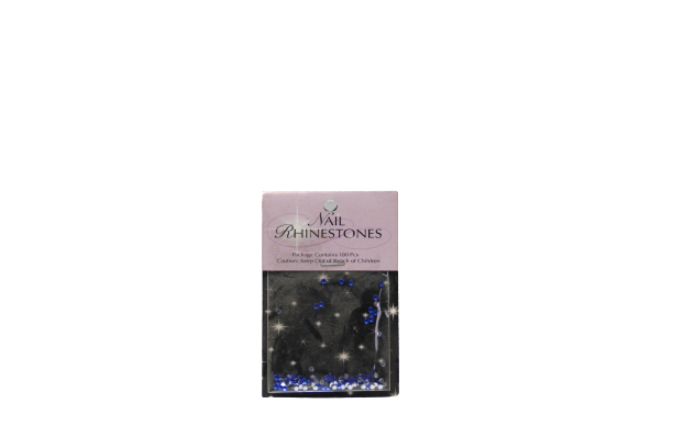PIEDRA ROUND AZUL PK/100