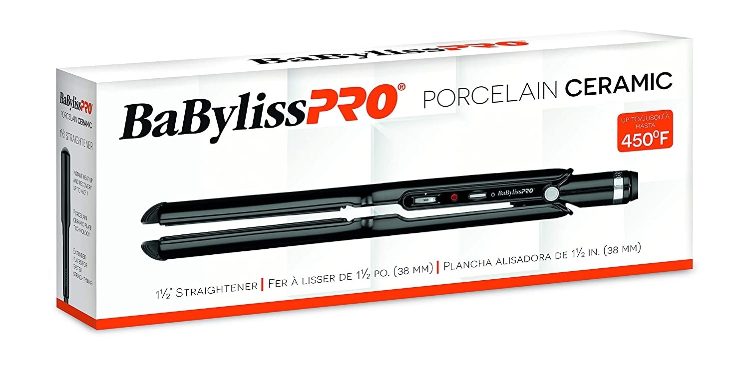 BABYLISS PLANCHA PORCELAIN CERAMIC 1.5"
