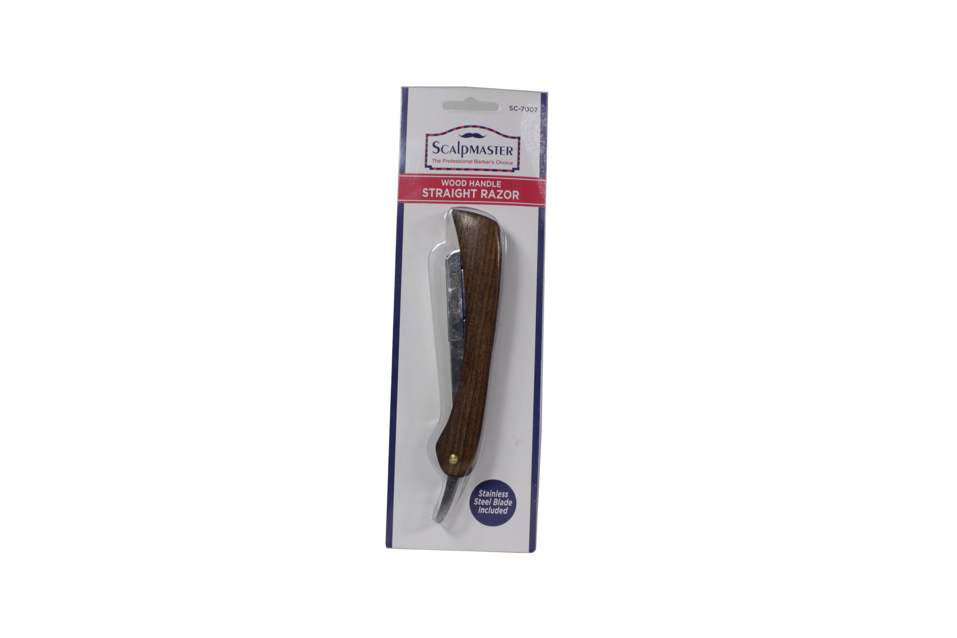 WOOD HANDLE STRAIGHT RAZOR