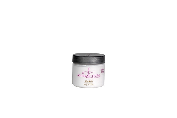 ATTRACTION NAIL POWDER NSI RAD. WHITE 1.42 OZ