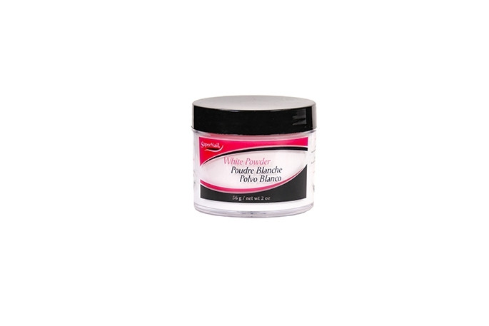 SUPER NAIL WHITE ACRYLIC POWDER 2 OZ