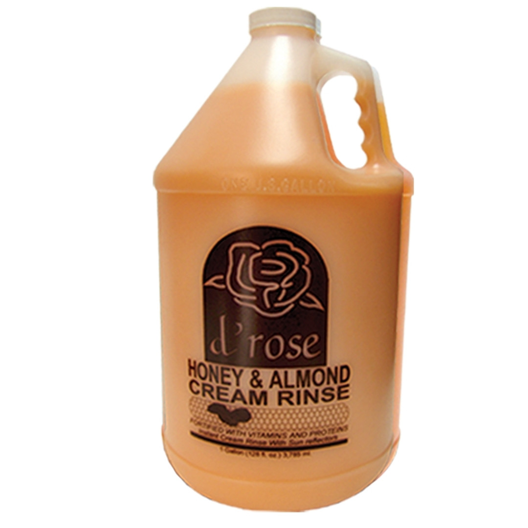 HONEY & ALMOND CREAM RINSE FORTIFIED WITH VITAMINS AND PROTEINS  INSTANT CREAM RINSE WITH SUN REFLECTOR 224 OZ