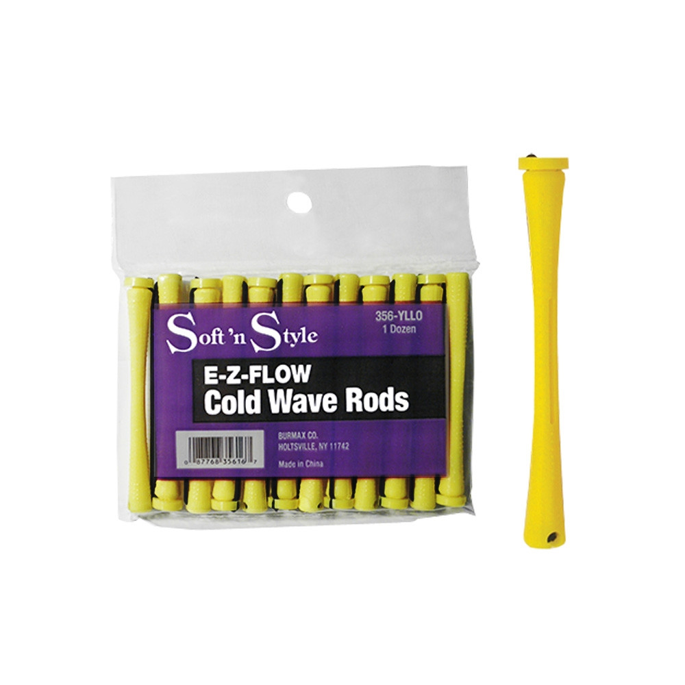 SOFT'N STYLE E-Z-FLOW ROLO PERMANENTE SHORT YELLOW