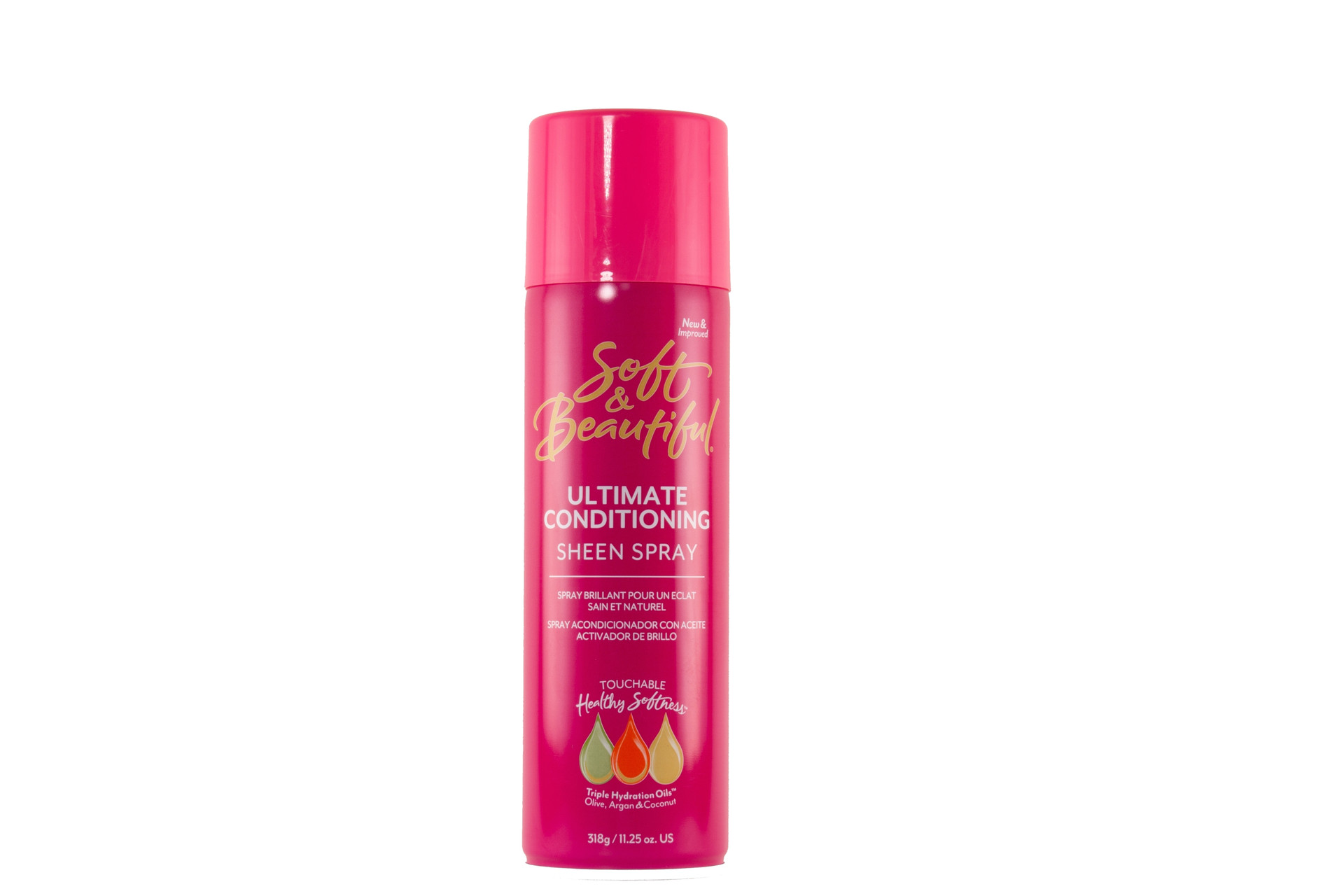 SPRAY ACONDICIONADOR CON ACEITE ACTIVADOR DE BRILLO 14 OZ