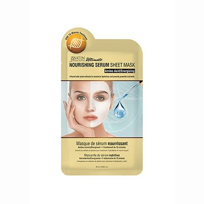 SATIN SMOOTH NOURISHING SERUM SHEET MASK AMINO/ENERGIZING 1 OZ