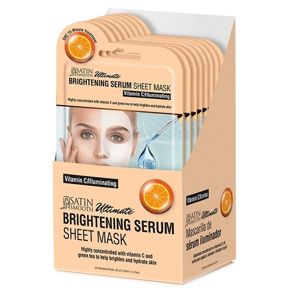SATIN SMOOTH SENSITIVE SERUM SHEET MASK CALMING/BALANCING 1 OZ