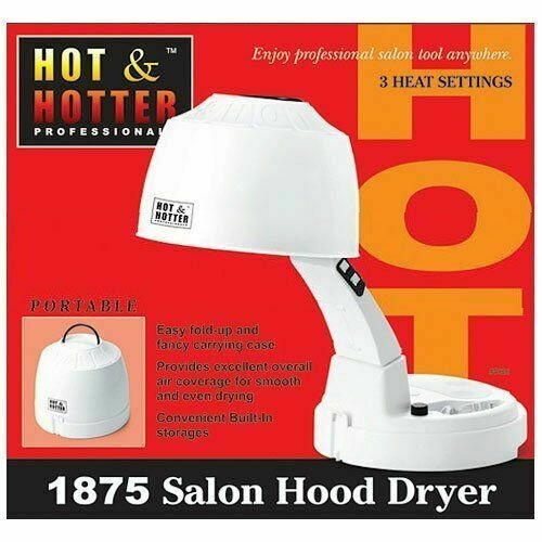 SECADORA H AND H HOOD HAIR DRYER WHITE #5826