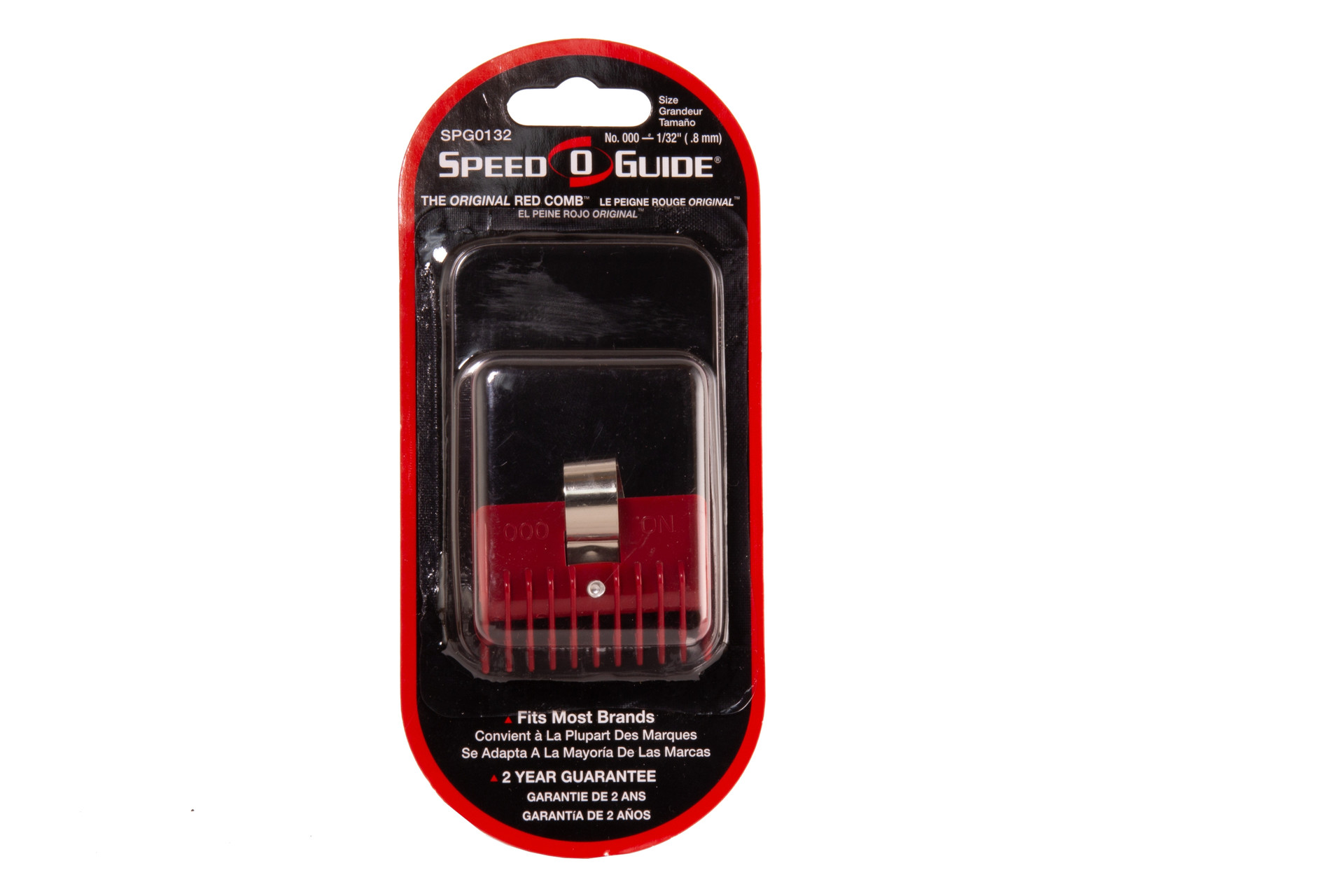 EL PEINE ROJO ORIGINAL TAMAÑO 1/32 INCH