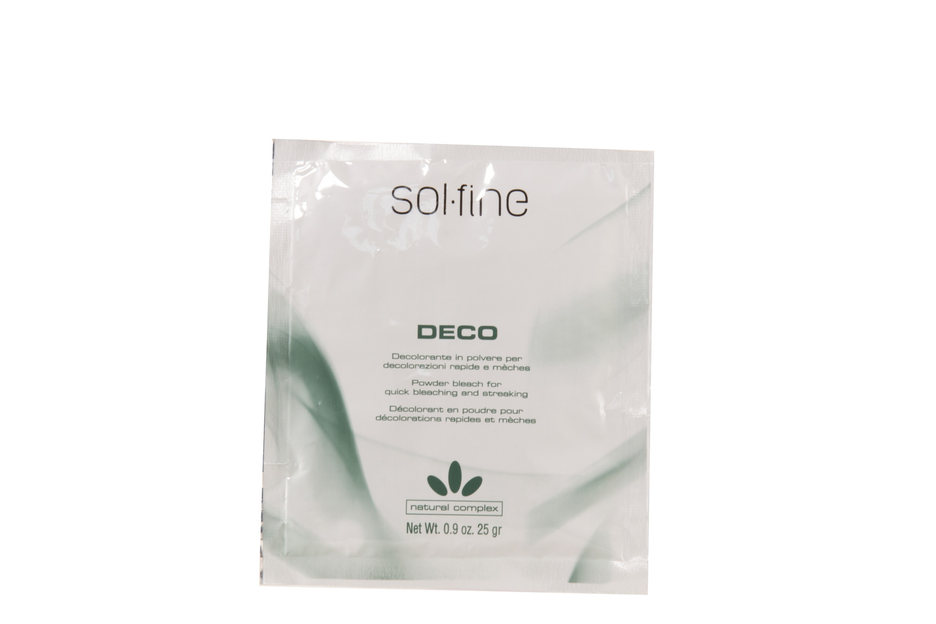 NATURAL COMPLEX SOLFINE POWDER BLEACH FOR QUICK BLEACHING AND STREAKING 0.9 OZ SOBRE