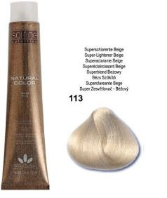 SOLFINE NATURAL COLOR 113 SUPER LIGHT BEIGE