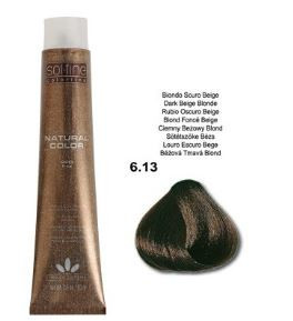 SOLFINE NATURAL COLOR 6.13 DARK BEIGE BLONDE