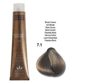 SOLFINE NATURAL COLOR 7.1 ASH BLONDE
