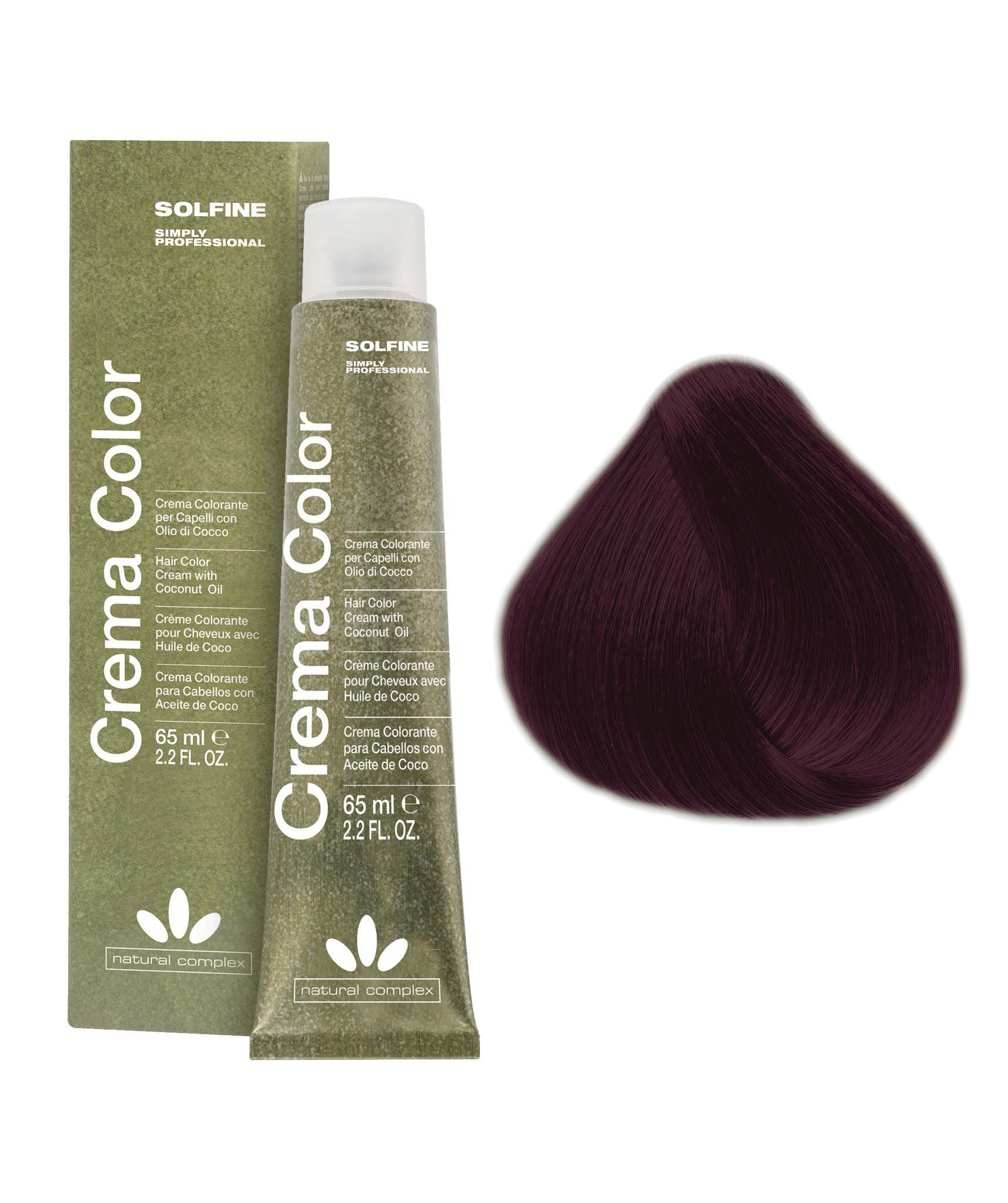 CREMA COLORANTE CHESTNUT PLUM RED 4V