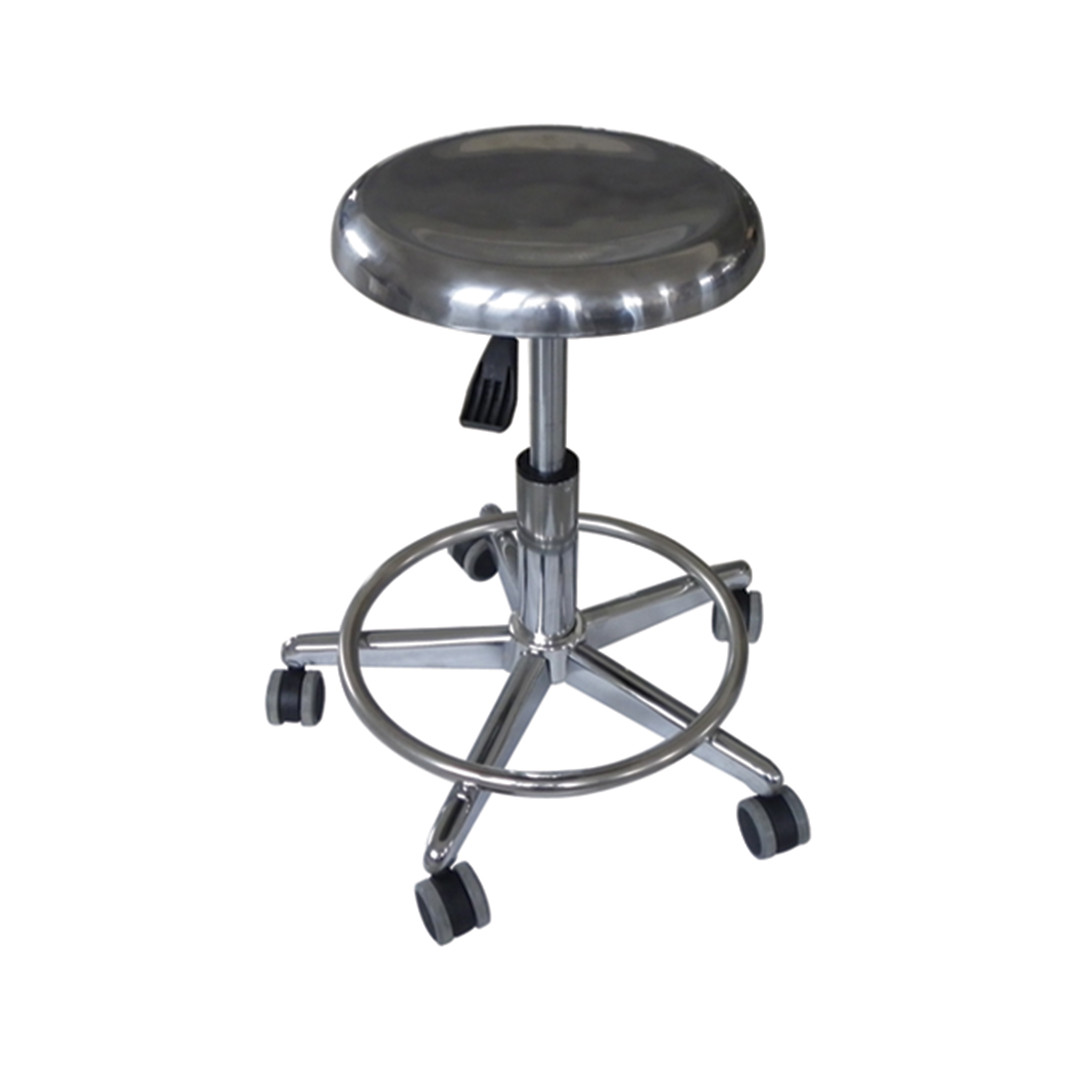 STOOL CORTE #852 SILVER