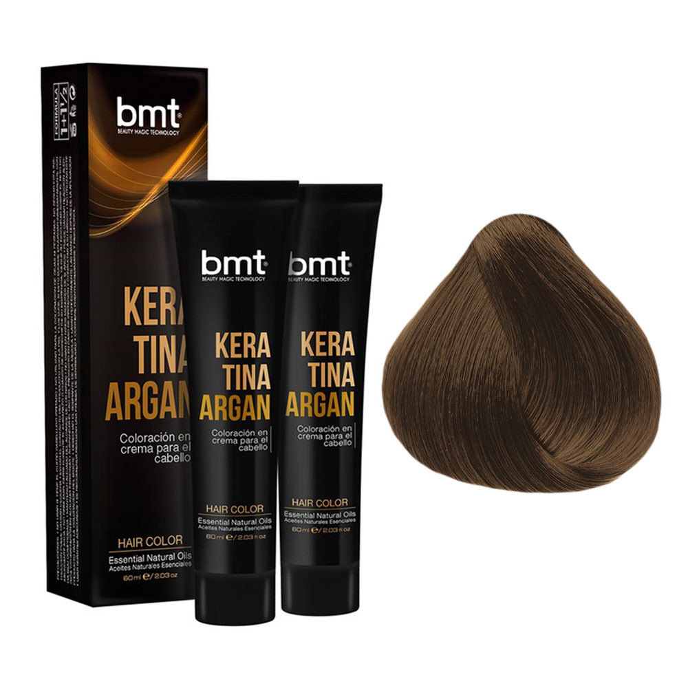 BMT TINTE KERATINA ARGAN  
RUBIO OSCURO DORADO 6.3