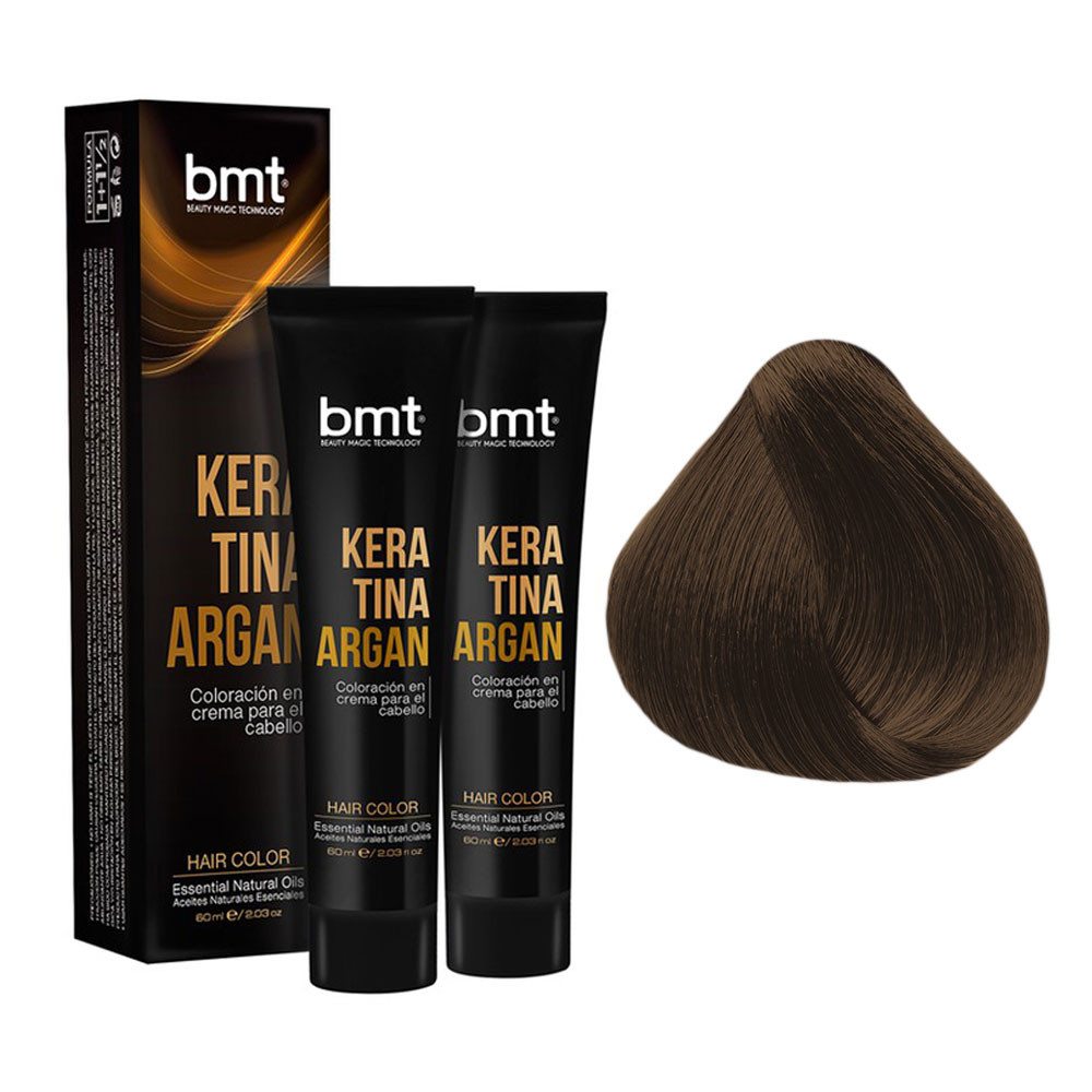 BMT TINTE KERATINA ARGAN 
RUBIO OSCURO 6