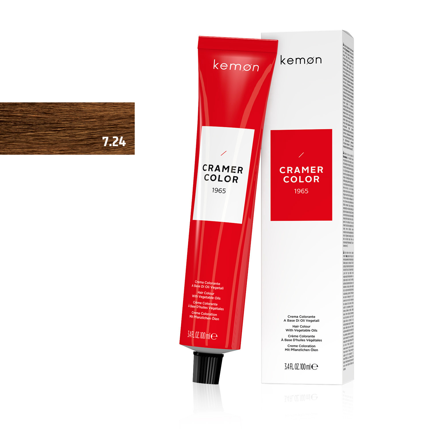 KEMON CRAMER COLOR 7.24 CINNAMON BLONDE