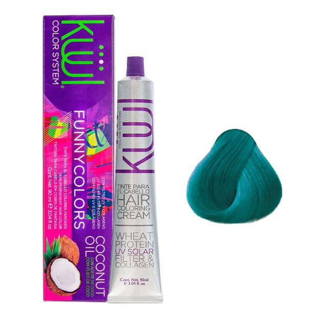 TINTE KUUL HYDRAFASHION COLOR PASTEL VERDE TURQUESA