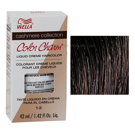TINTE WELLA COLOR CHARM LIQUID #3NW DARK NATURAL WARM BROWN