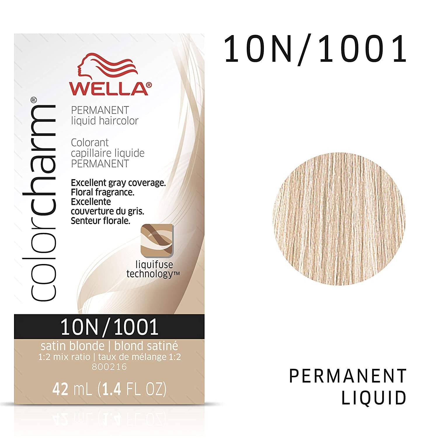 TINTE WELLA COLOR CHARM LIQUID #W10N/1001 SATIN BLONDE