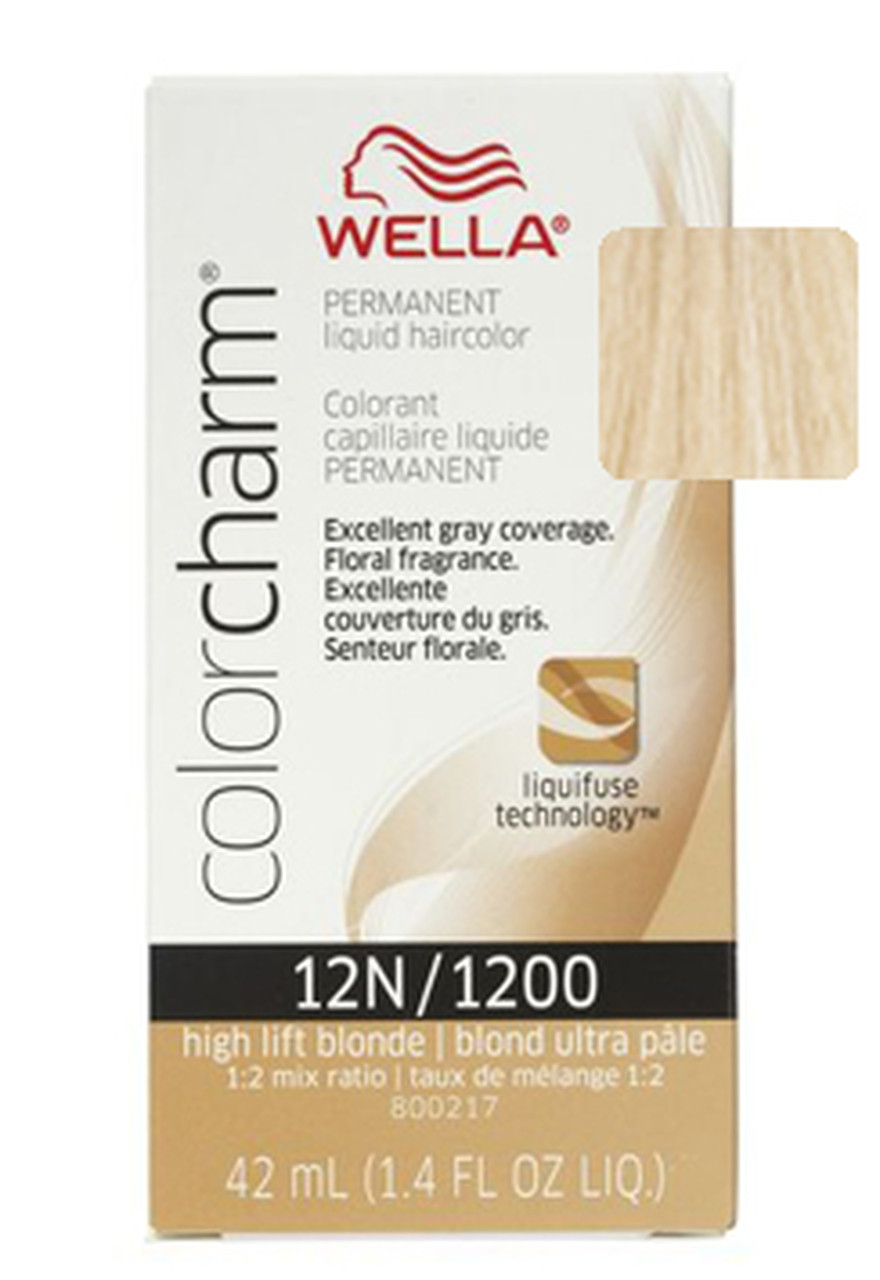 TINTE WELLA COLOR CHARM LIQUID TONER HIGH LIFT BLONDE #W12N/1200