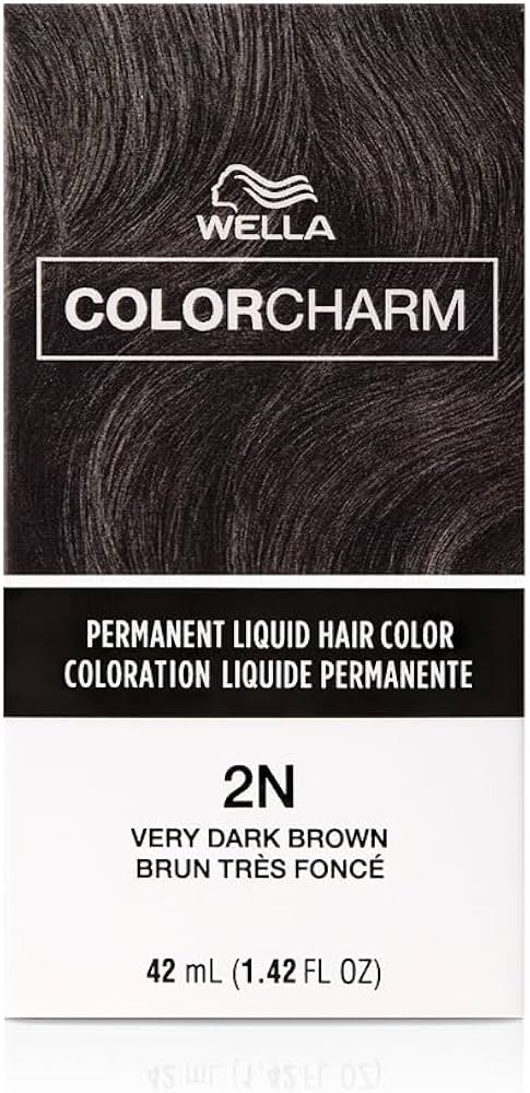 TINTE WELLA COLOR CHARM LIQUID VERY DARK BROWN #2N/211