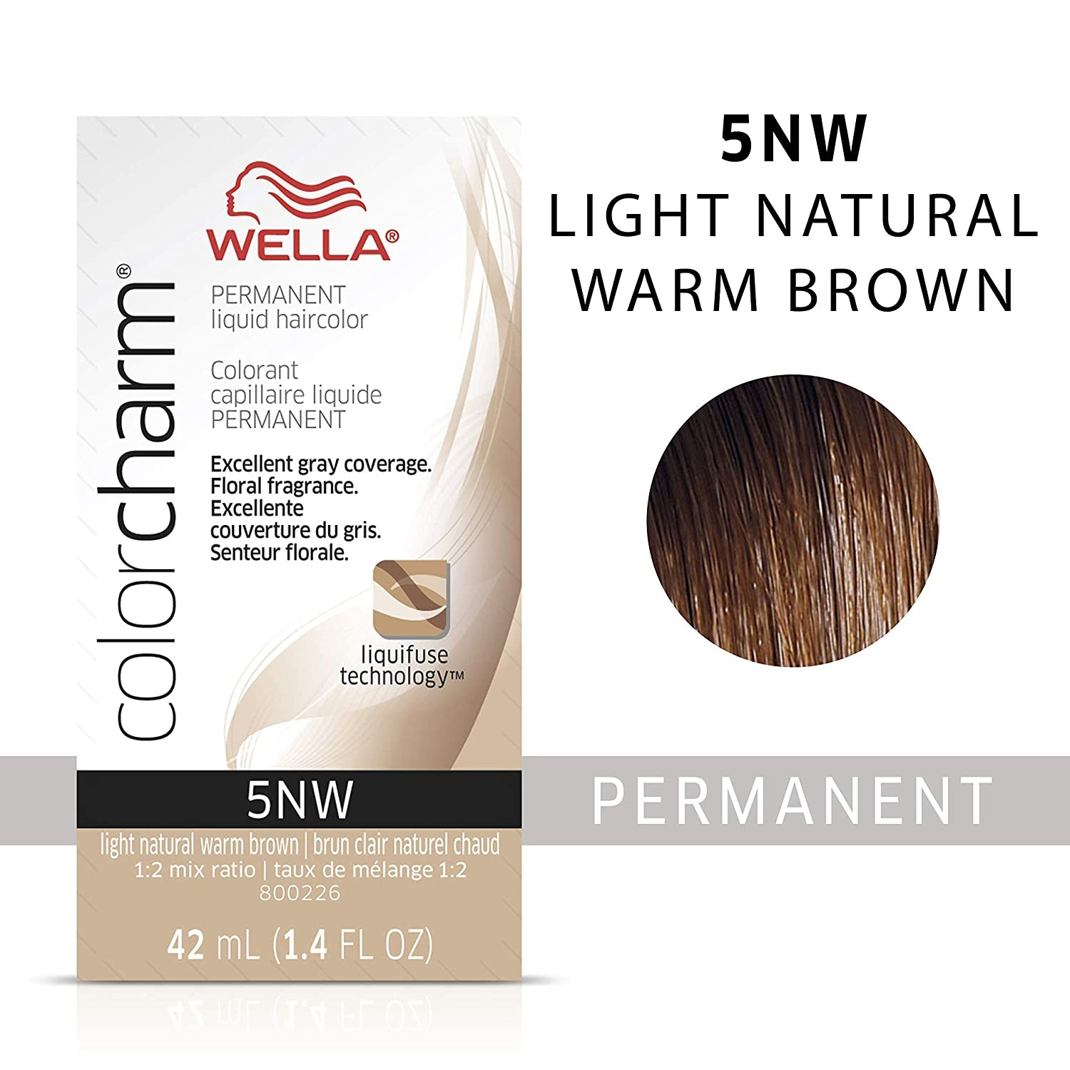 TINTE WELLA COLOR CHARM LIQUID #5NW