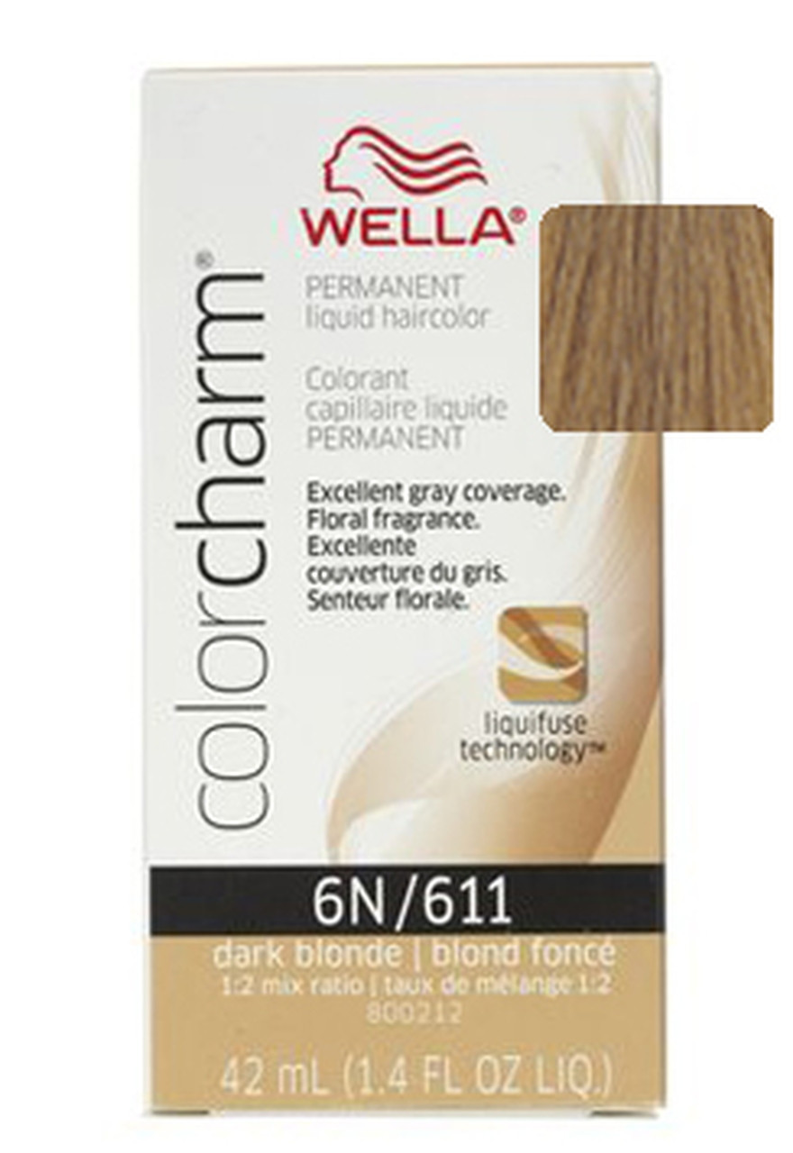 TINTE WELLA COLOR CHARM LIQUID DARK BLONDE #6N/611