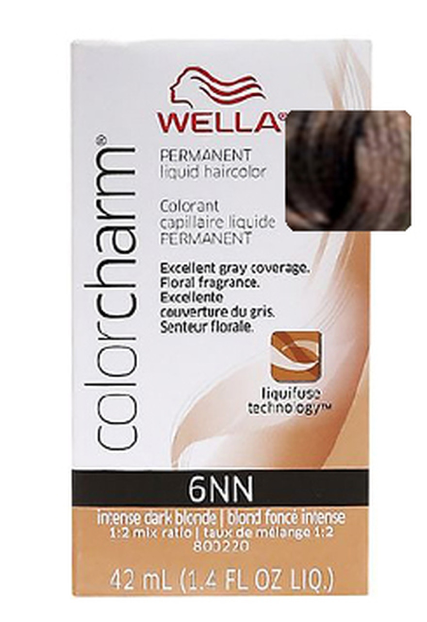 TINTE WELLA COLOR CHARM LIQUID 6NN INTENSE DARK BLONDE
