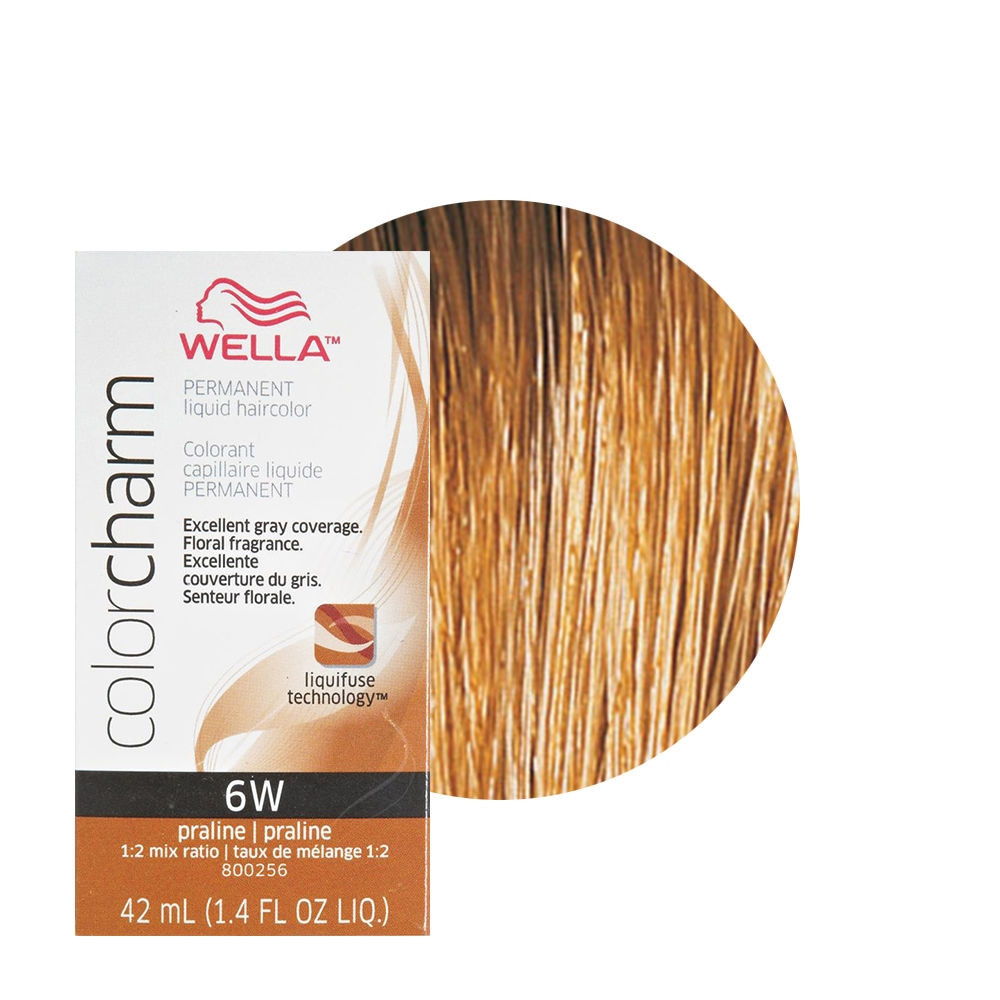 TINTE WELLA COLOR CHARM LIQUID PRALINE #6W
