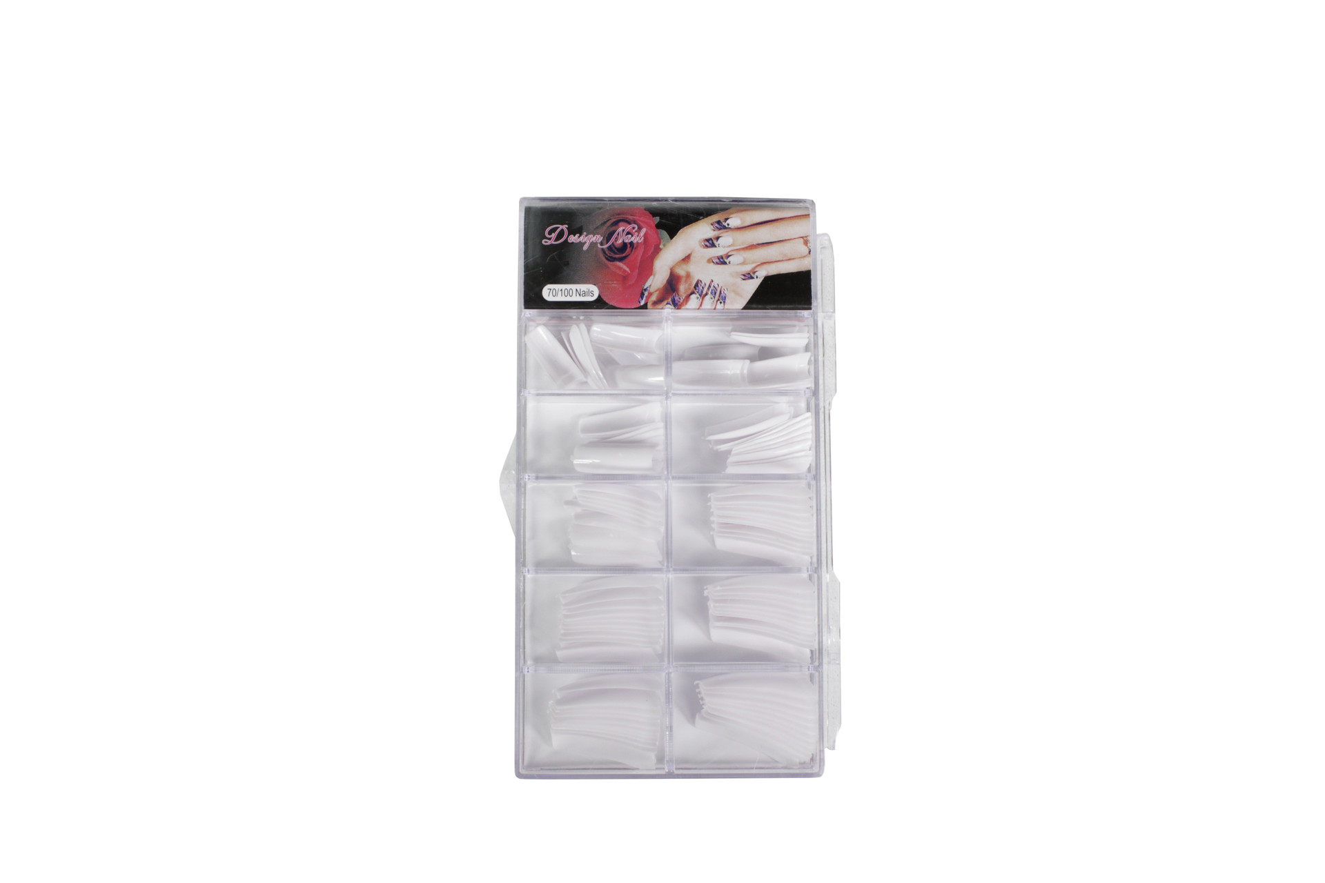 UÑAS FRENCH 100PCS