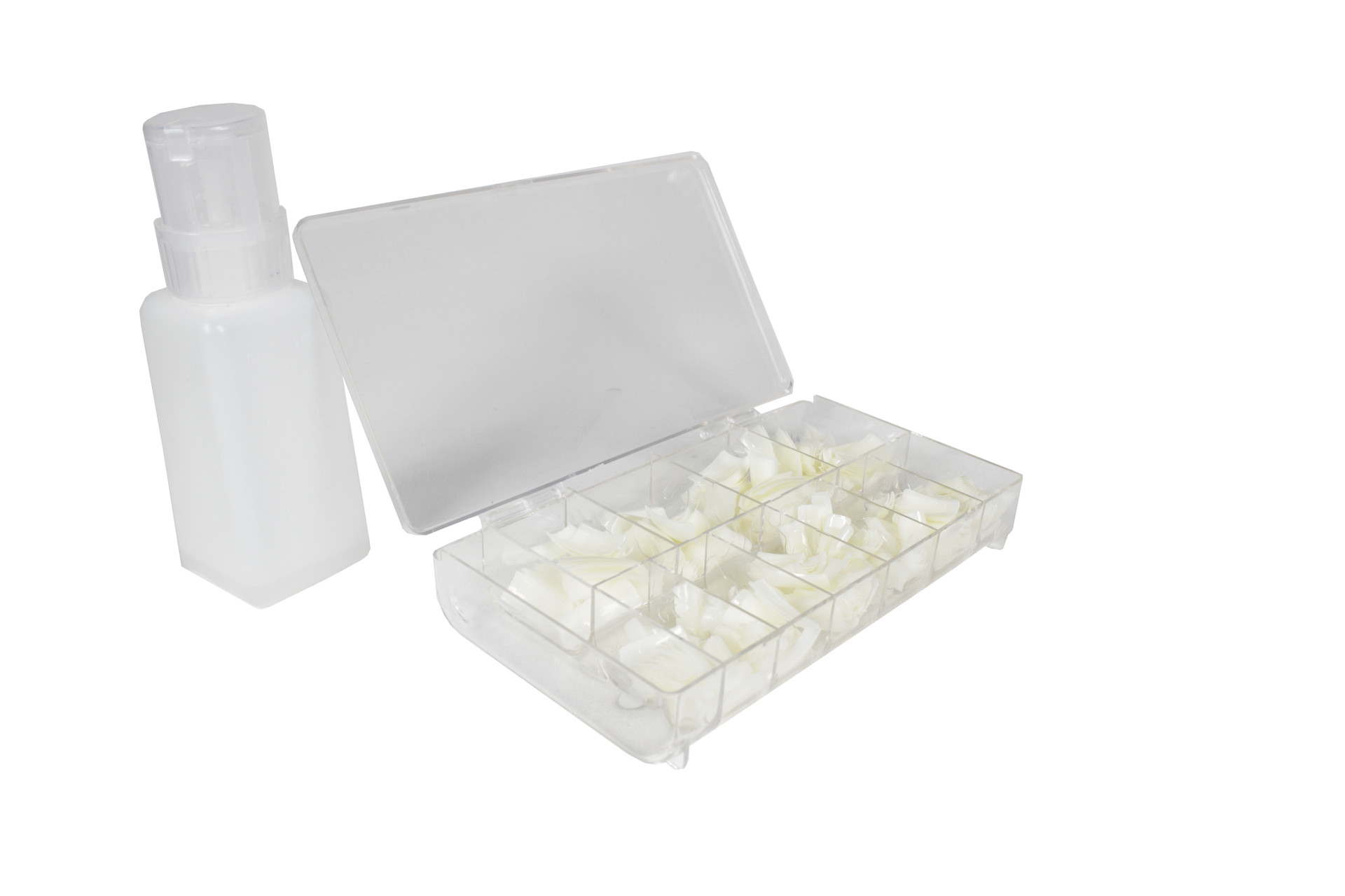 UÑAS PRO FASHION SQUARE PS-11 BOX/500 SIZE 1-10