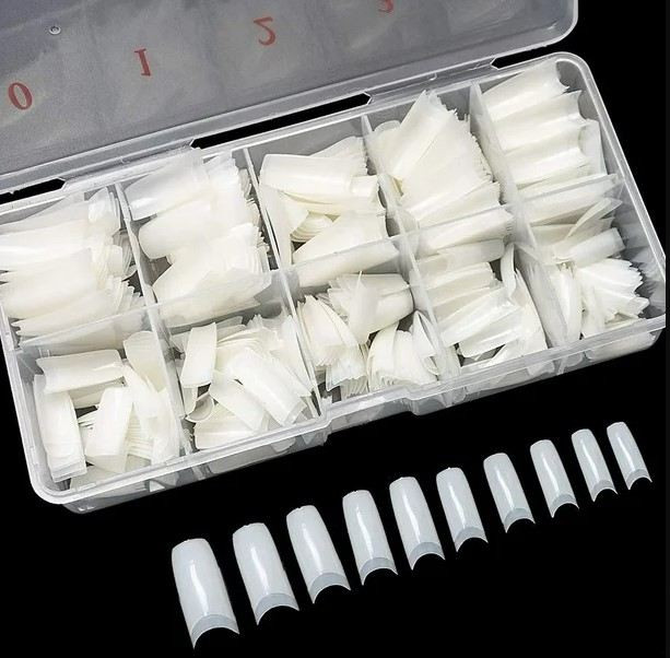UÑAS PRO NATURALTIPS PS-4 BOX 500 SIZE 1-10