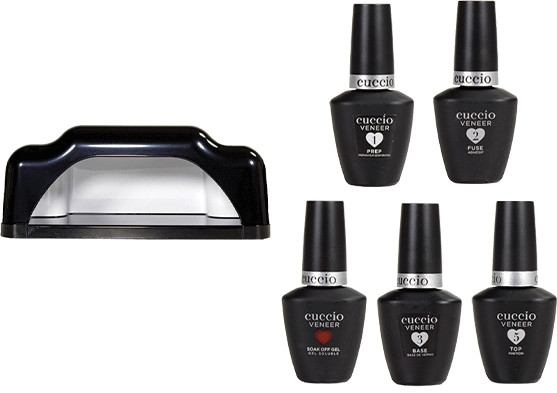 ESMALTE EN GEL VENEER KIT CON LAMPARA