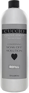 CUCCIO COLOR VENEER SOAK OFF SOLUTION CONDITIONING 32 OZ