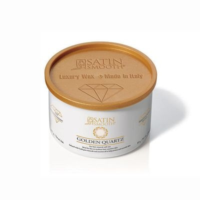SATIN SMOOTH GOLDEN QUARTZ WAX FOR HAIR REMOVAL SOFT WAX 14 OZ