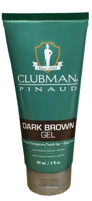 CLUBMAN PINAUD DARK BROWN GEL 3 FL OZ