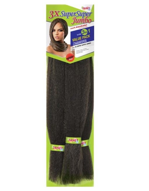 JANET COLLECTION 3X SUPER SUPER JUMBO BRAID 3 IN 1