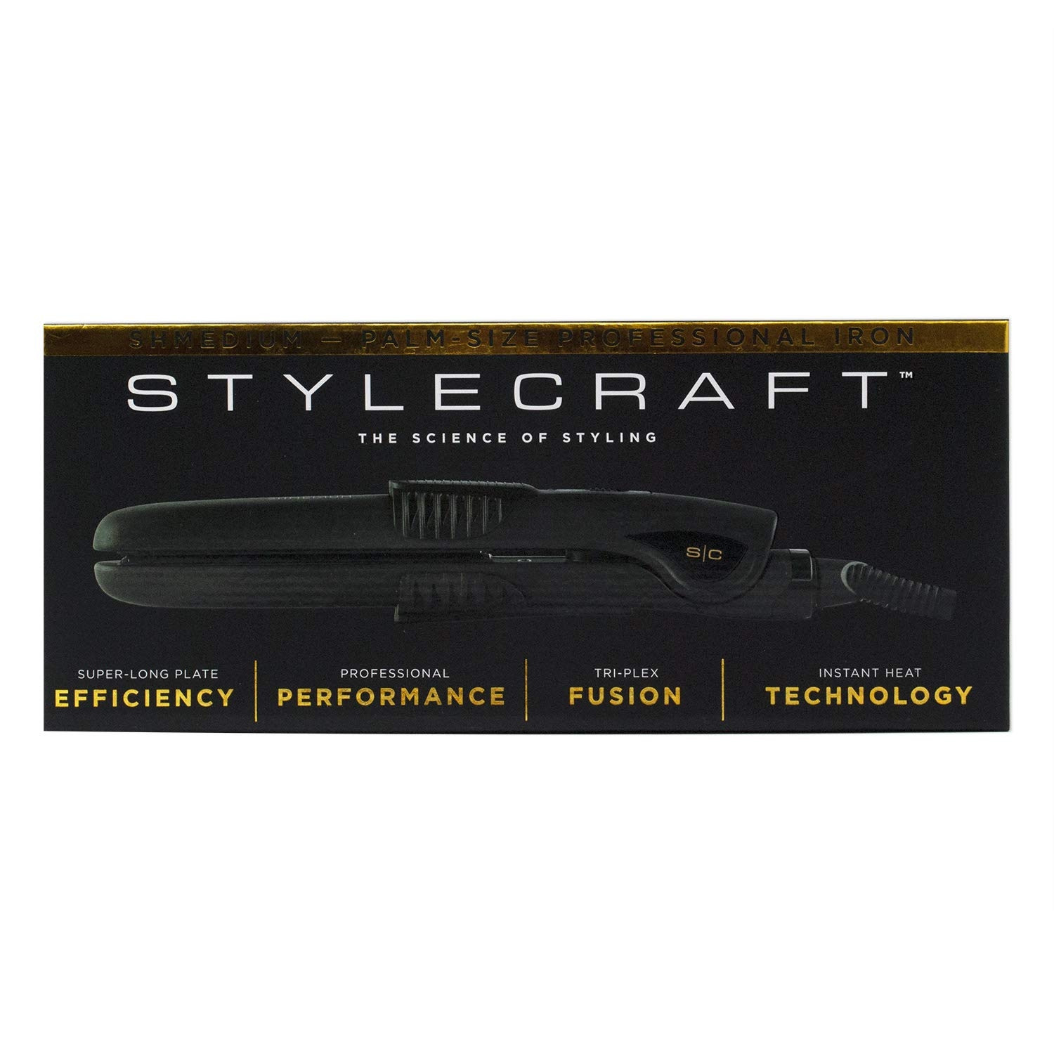 SHMEDIUM-PALM-SIZE PROFFESIONAL IRON BLACK