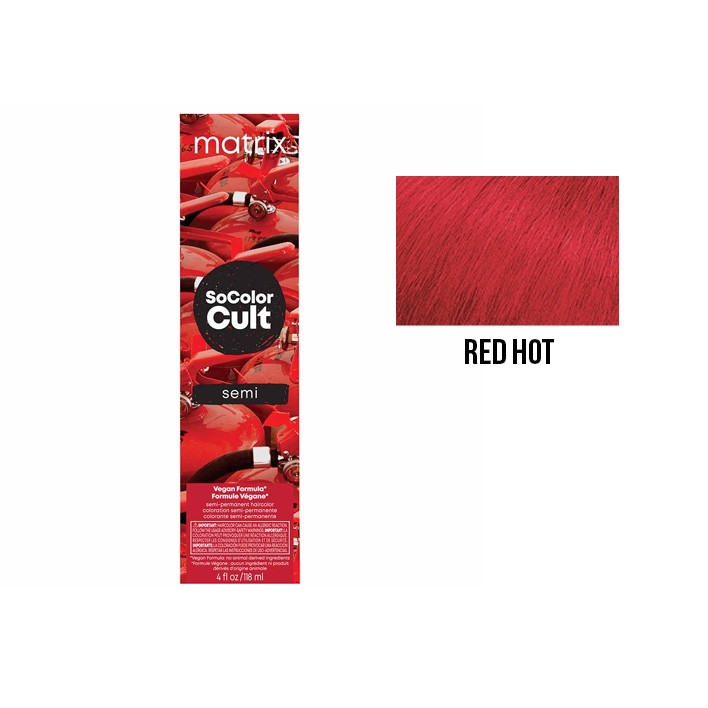 SOCOLOR CULT SEMI RED HOT