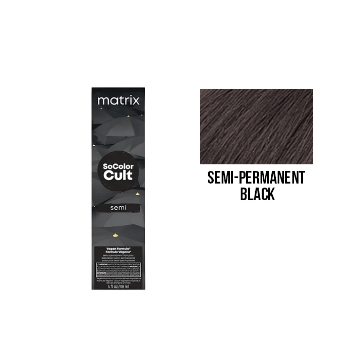 MATRIX SOCOLOR CULT COLORANTE SEMI-PERMANENTE NEGRO
