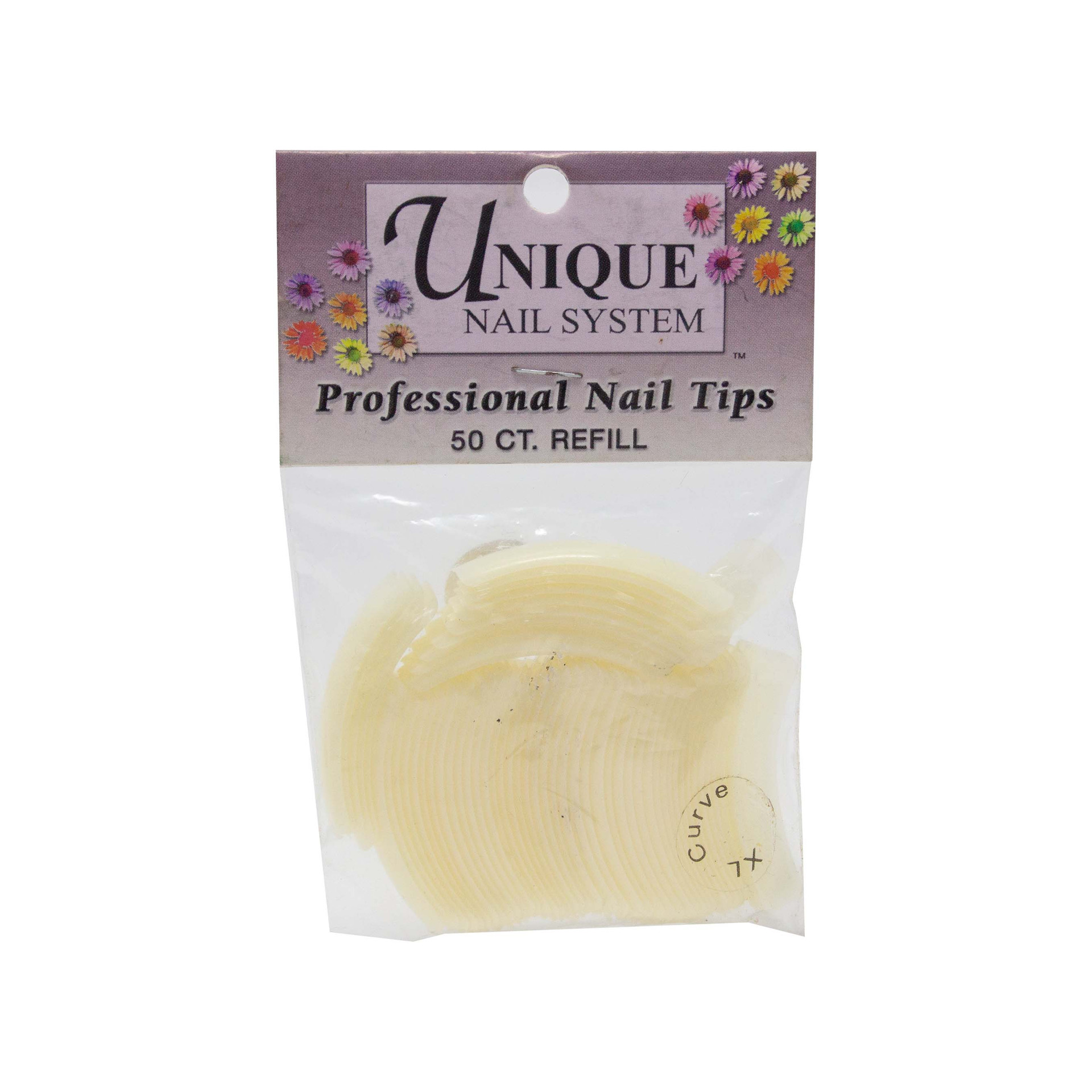 REFILLS PROFESSIONAL NAIL TIPS CURVE PK 50 4 OZ
