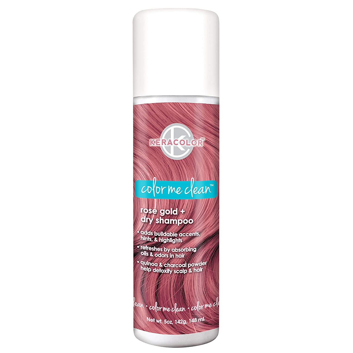 KERACOLOR COLOR ME CLEAN 
ROSE GOLD DRY SHAMPOO 7.5 OZ