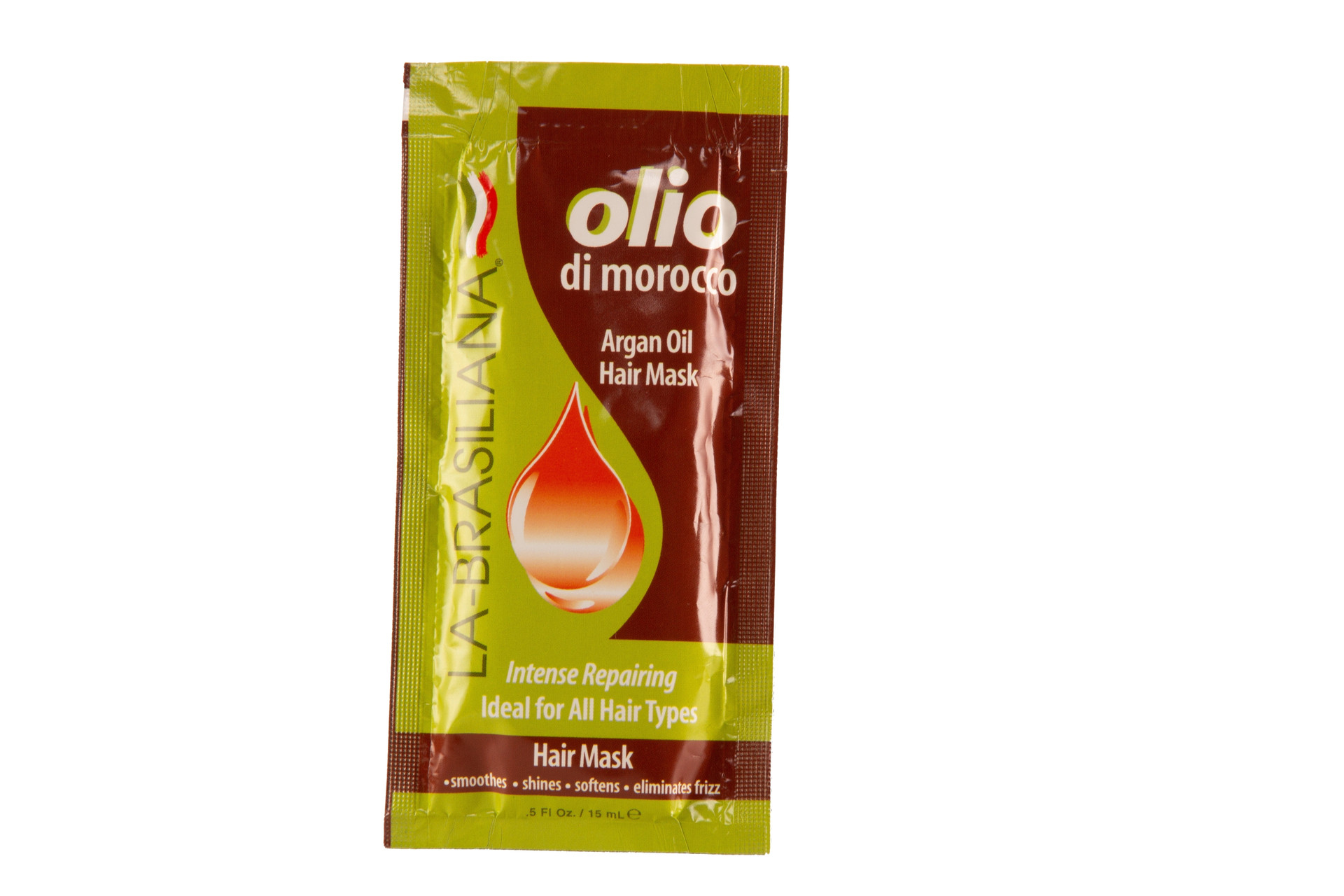 OLIO DI MOROCCO ARGAN OIL HAIR MASK INTENSE REPAIRING IDEAL  FOR ALL HAIR  TYPES 0.4 OZ